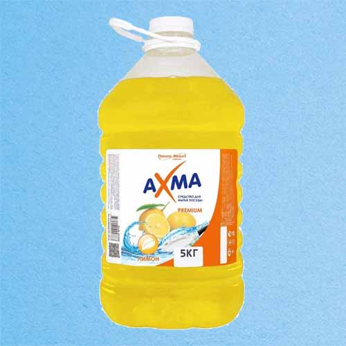 Средство для мытья посуды AXMA 5 кг Premium Лимон
