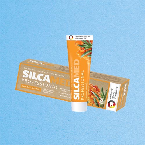 Зубная паста SILCAMED Professional Organic Облепиха 100 гр