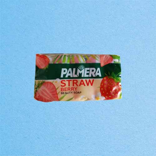 Туалетное мыло PALMERA STRAW BERRY 5 шт/уп 275 гр