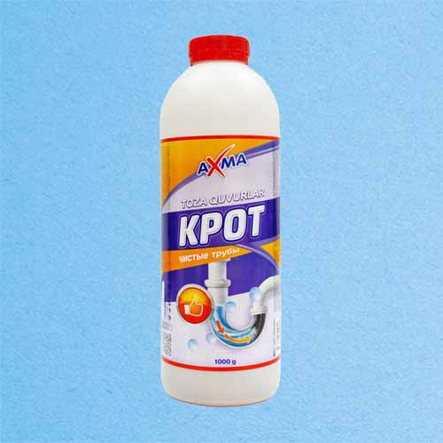 Средство для очистки труб AXMA 1 кг Крот